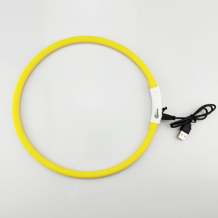 3 Modes Luminescence LED Luminous Collar For Dogs Cats Usb Rechargeable Safety Luminous Collar With Adjustable Length - Image 4