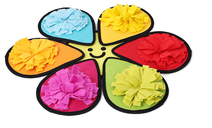 Snuffle Mat for Pet, Durable Interactive Dog Feeding Mat Puzzle Toys Encourgaing Natural Foraging Skills