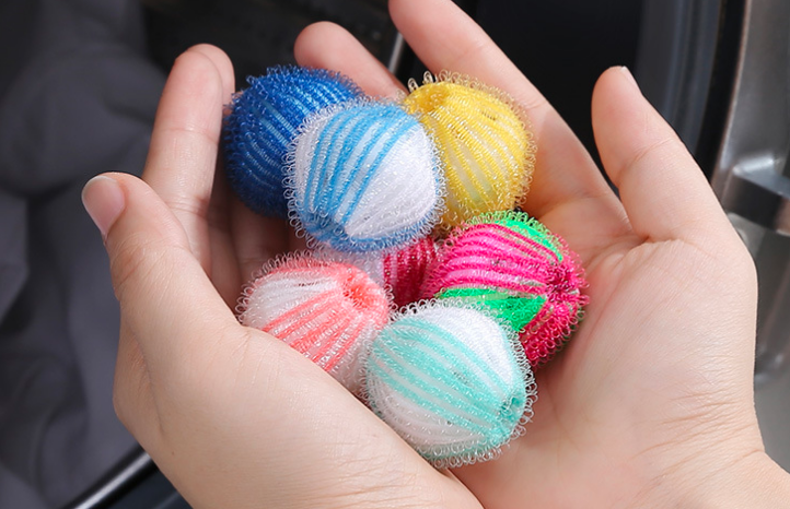 Pet Hair Remover Coam Lint Remover for Laundry Reusable Dryer Washing Ball  for Laundry Lint Balls for Washing Machine