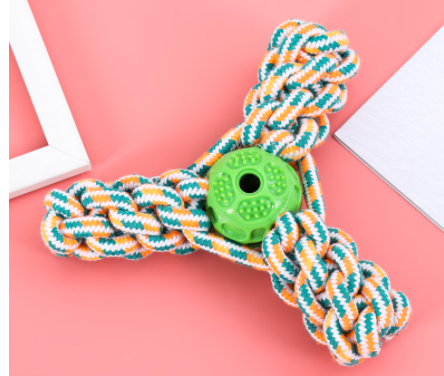Dog Rope chew Toy Tough Puppy Rope Toys Durable Cotton Rope Ball Toys for Fetch