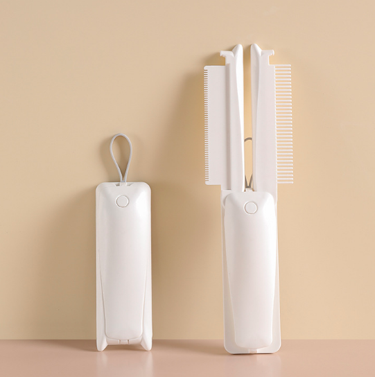 Portable and Quiet 2 in 1 Pet Grooming Hair Comb Cleaning slicker Brush