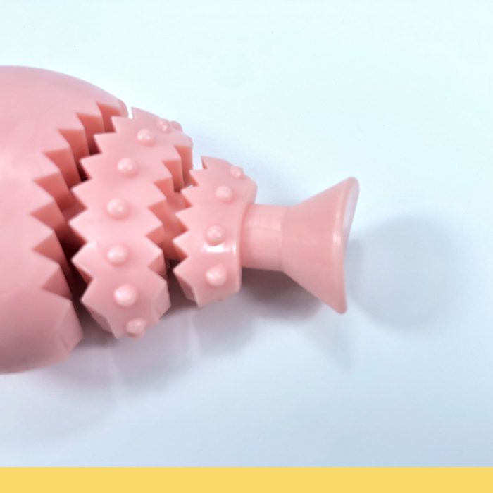 Pet Molar Fishing Bone Teething Toy  Teething Chew Toys,  Leaky Food dispenser Cleaning Pet Teeth & Soothe Pain of Teeth Growing - Image 3