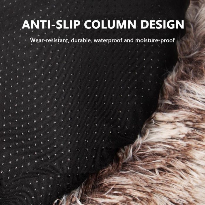 Calming Dog Beds Palm Print Shaped Dog Bed For Small Medium Large Pets Machine Washable Stable Pet Accessories For Anti Anxiety - Image 6