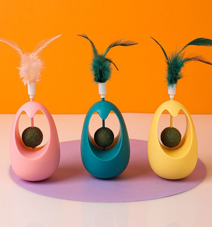 Tumbler Feather Cat Toy