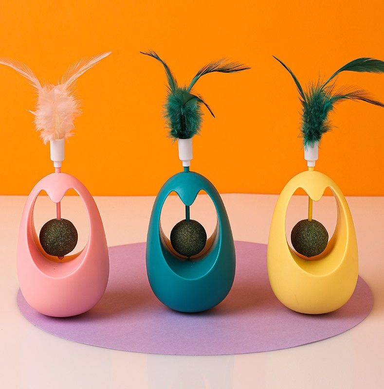 Tumbler Feather Cat Toy