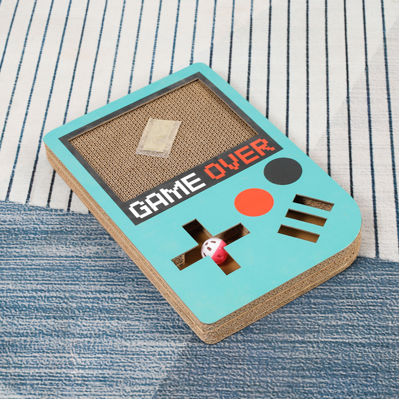 Game Console Cat Scratching Board