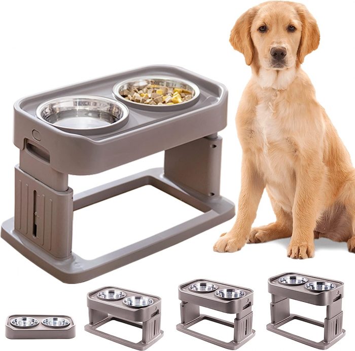 Adjustable Elevated Dog Bowl - Image 4