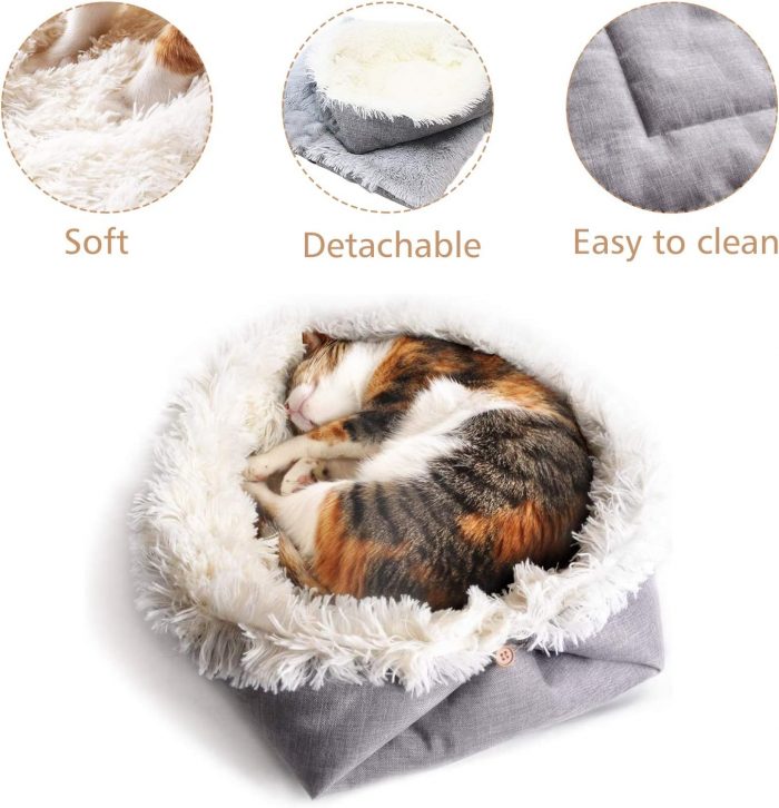 2 in 1 Soft Plush Fluffy Pet Blanket - Image 4