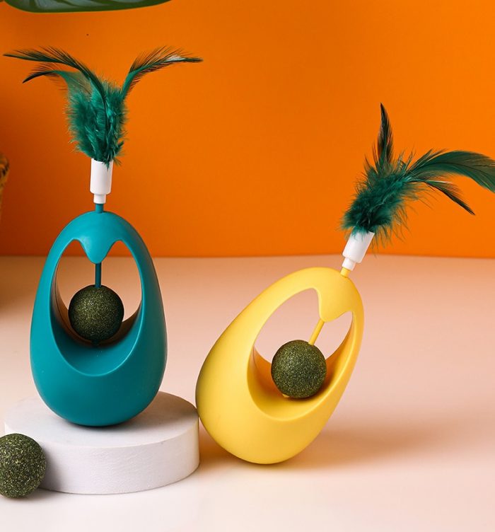 Tumbler Feather Cat Toy - Image 5