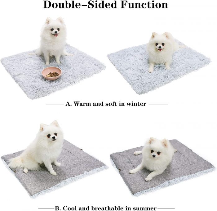 2 in 1 Soft Plush Fluffy Pet Blanket - Image 5
