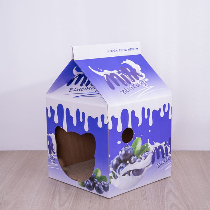 Milk carton fruit series cat scratching post - Image 2