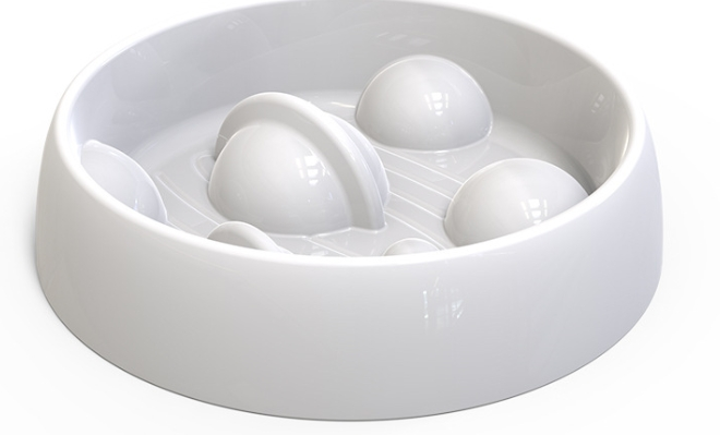 Pet Bowls Slow Feeder Durable No Slip Dog Bowl Starry Sky Fun Interactive Stop Bloat Pet Food Bowl