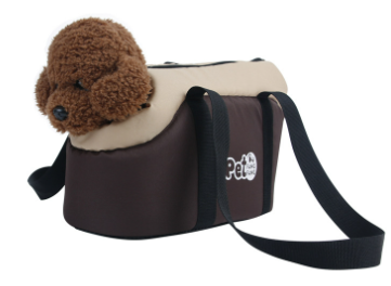 Pet Dog Purse Tote Carrier Bag Warm Sponge Portable Travel Hands-Free Shoulder Handbag with Leash Hook for Small Dog Cat Outdoor Subway Shopping Hiking Walking