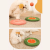 Cat Scratching Board, Fun Interactive Bite Resistance Cat Scratcher Toy with Sisal Ball, Teaser Stick Sisal Cat Scratcher Cat Scratcher Pad for Cats and Kittens - Image 4