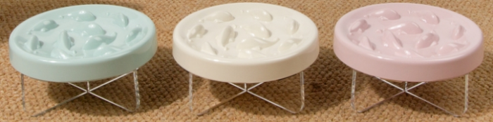 Cat Slow Feeder Food Bowl - Melamine Slow Feeding Cat Bowls Anti Vomiting - Fun Interactive Cat Puzzle Feeder Dish Healthy Eating Diet - Small Cat Plate Maze Design - Dishwasher Safe - Image 2