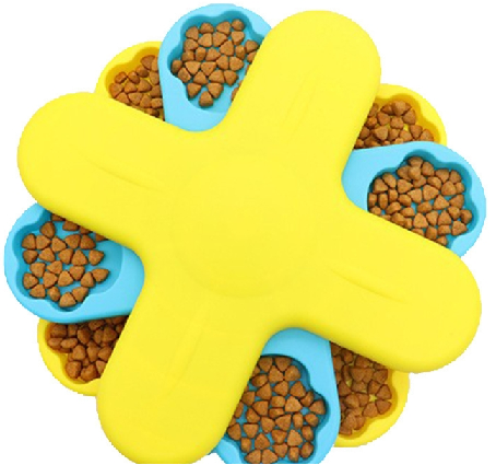 Dog Puzzle Toys Interactive Dog Enrichment Toys Dog Mentally Stimulating Toys Dog Treat Puzzle Feeder Dispenser Game for Large Small Smart Boredom Pet Puppy Dogs IQ Training & Brain Stimulation