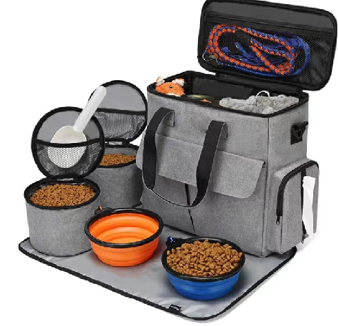 Pet travel bag six-piece set