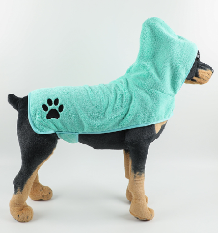Pet bathrobe