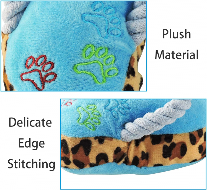 Dog Toys for Dogs Durable Soft Cotton Chew Toy Shoe Shape Interactive Toy - Image 3