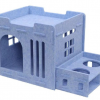 Cat Scratcher Cube Scratching Post Felt Cat Bed for Indoor Cats Condo Hideaway Cave for Cat Kitten Blue
