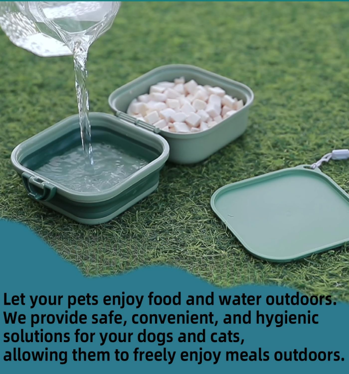 Collapsible Dog Water Bowl - Portable Travel Bowl for Dogs and Cats - Carry Pet Food - Collapsible Pet Water and Food Bowl - Image 4
