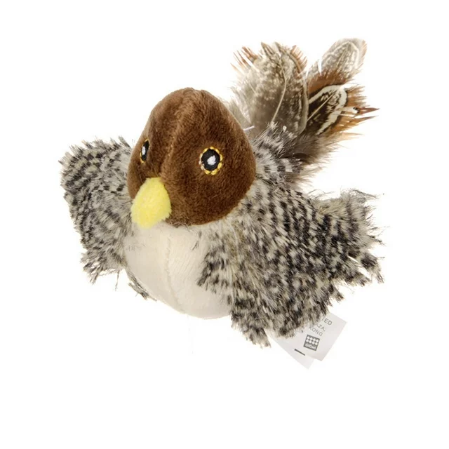 Simulation Bird Tease Cat Toy Interactive Kitten Pet Scratch Toy Cute Cat Play Bite Toy