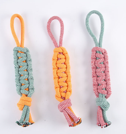Pet Cotton Rope Toy pet bite Rope pet bite Resistance Training The Toy Dog Toy