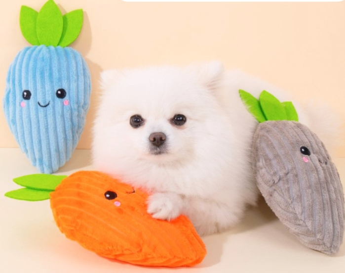 Dog Toys with Soft, Durable Fabric Cuddly Soft Toy for Dogs Durable Plush Fluffy Toy for Awesome Pets