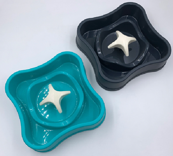 Dogs Slow Food Bowl, Food Safety Materials Uniquely Designed Fun Pet Slow Food Bowl for Pet Feeding