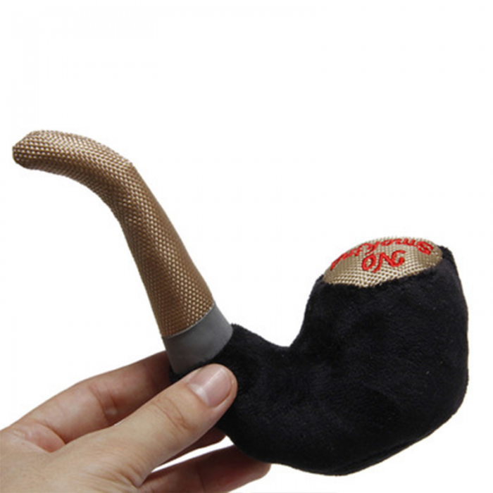 Pet Dog Squeaky Toys Pipe Shape Plush Sound Training - Image 3