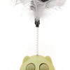 Tumbler Playset Cat Tumbler Ball Roller Track Catmint 3-in-1 Cats Chasing Toy with Feather Interaction Cats Indoor Toy for Boredom Cat - Image 4