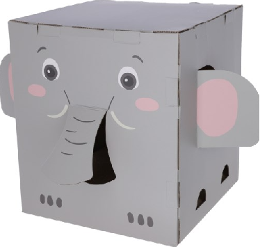 Pet House Cat Scratching Post Elefant