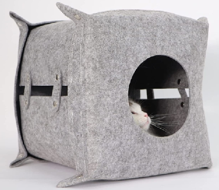 Felt cloth four seasons general use Small dog house DIY splicing cat house pet beds