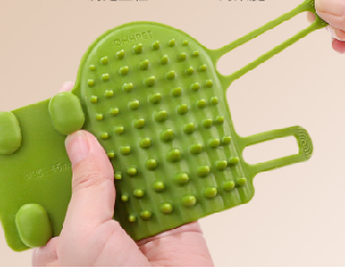 Cat Self Groomer,2 PCS Silicone Pet Corner Massage Combs Cat Face Scratcher for Kitten Cats