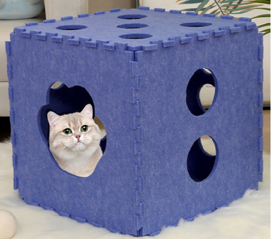 Dice Shape Cat Nest