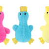 Dog Toys for Small, Medium and Large Breeds, Cute Stuffing-Free Duck with Soft Squeaker - Image 3