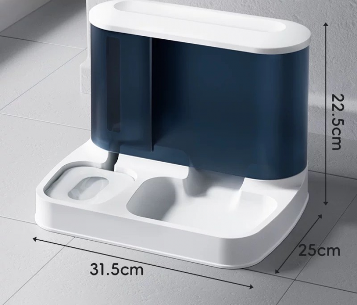 Pet Automatic Feeder + Waterer Food Container - Image 3