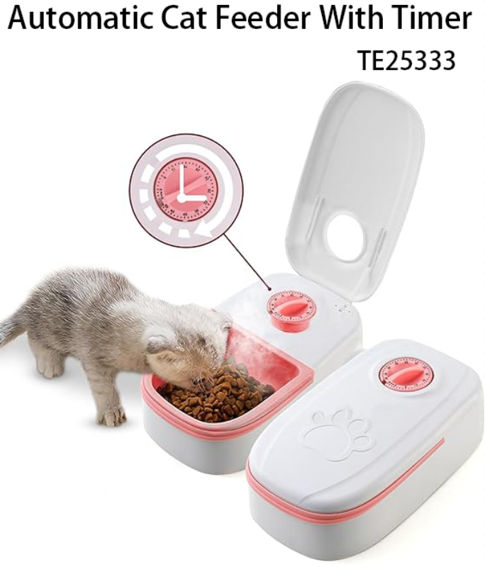 Automatic Cat Feeder With Timer