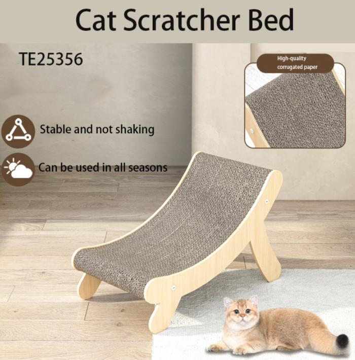 Cat Scratcher Bed