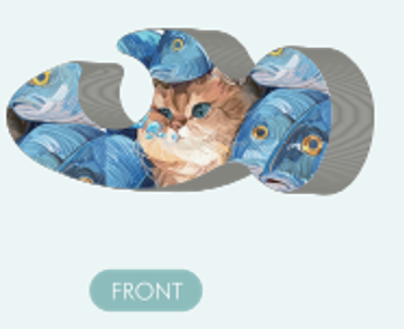 Magic Organ Cat Scratch Board