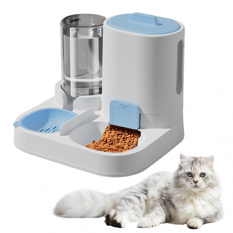 2-in-1 Pet Feeder Bowl