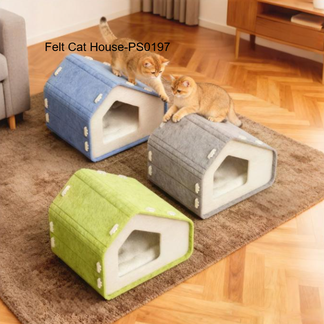 Felt Cat House