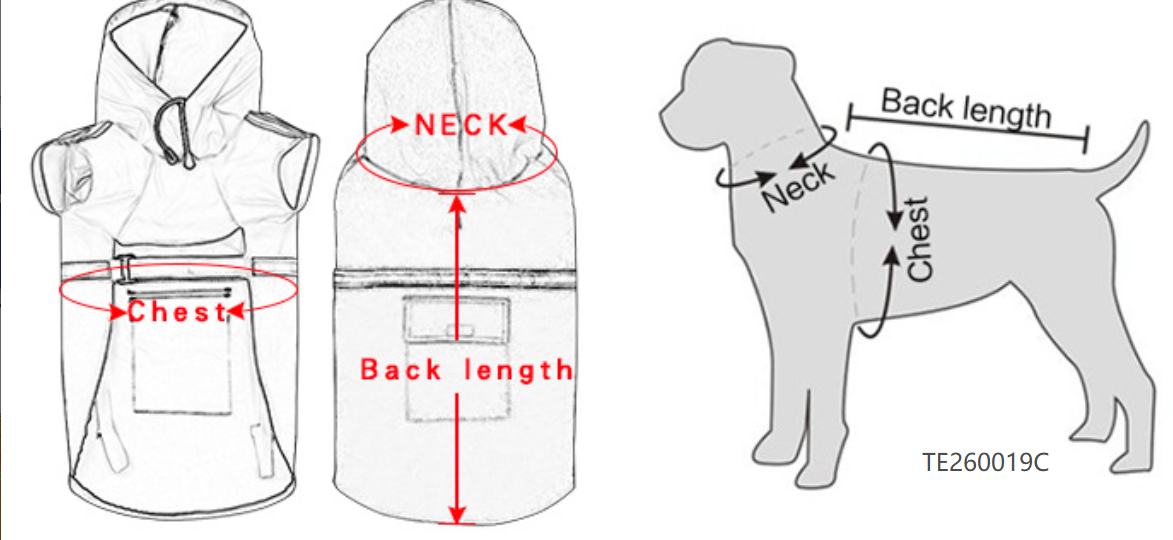 Lighting strip raincoat - Image 3