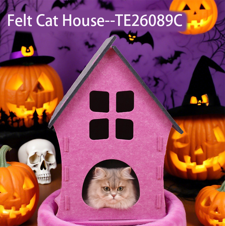 Felt Cat House