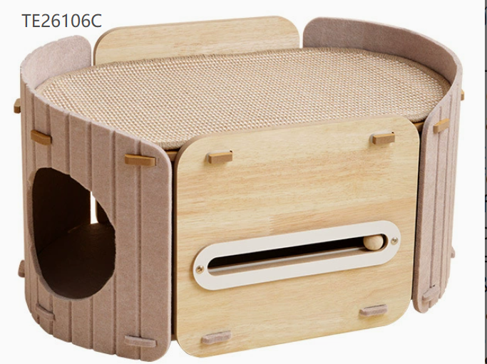 Cat Bed With Double-Layer Cat Climbing Frame