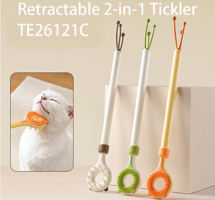 Retractable 2-in-1 Tickler