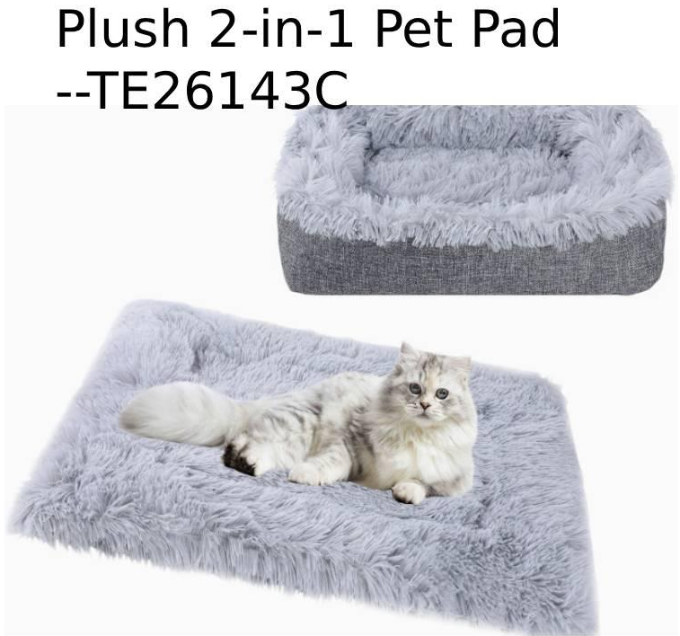 Plush 2-in-1 Pet Pad