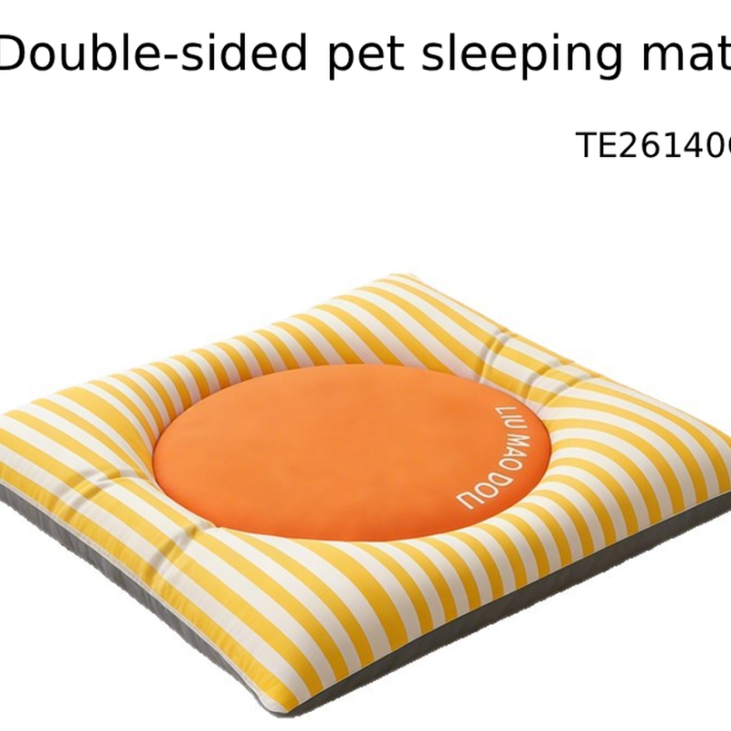 Double-sided pet sleeping mat