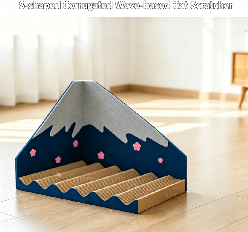 Snow Mountain Cat Scratcher Board - Image 4