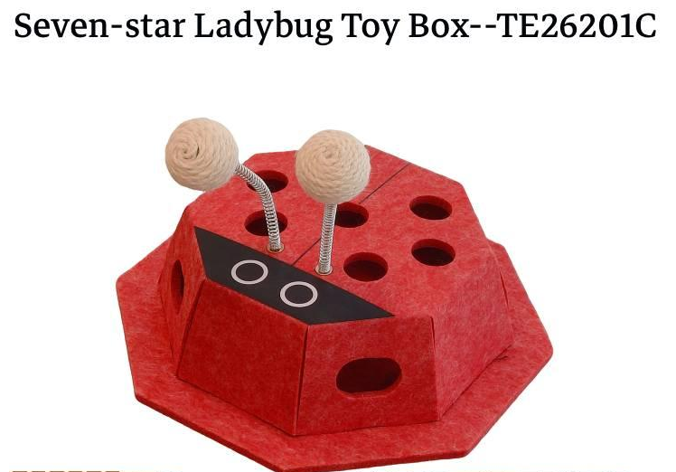 Seven-star Ladybug Toy Box